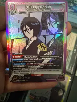 Union Arena TCG Bleach Rukia Kuchiki Star Rookie Alt Art UE01BT/BLC-1-053 NM - Image 1