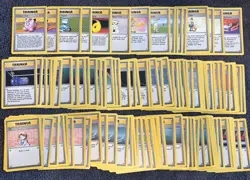 117 Pokemon Base Set Trainer Cards 1999 - NM/LP- 17 Rares - Image 1
