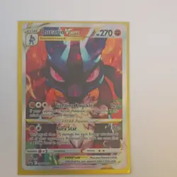 Pokemon TCG 3-Card Lot: Galarian Moltres, Lucario VSTAR, Scizor Holo (2023) - Image 2