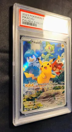 PSA 10 Pokemon TCG Pikachu 027 SV Promo Cards English 2023 Holo Promo - Image 5