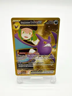 Pokemon Card - Team Rocket's Crobat EX 242/182 Destined Rivals Ultra Rare - NM - Image 1