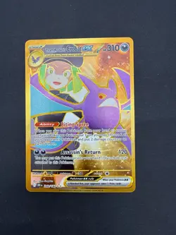 Pokemon Card - Team Rocket's Crobat EX 242/182 Destined Rivals Ultra Rare - NM - Image 3