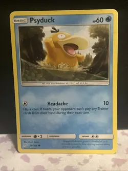 Psyduck 26/181 Common Team Up Pokemon Card - Image 1