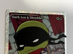 MTG | Dark Leo And Shredder [TMT] ✨Fracture FOIL✨ - Image 3