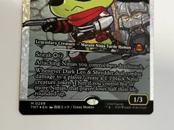 MTG | Dark Leo And Shredder [TMT] ✨Fracture FOIL✨ - Image 4