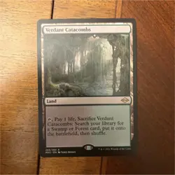 Wizards of the Coast Verdant Catacombs Modern Horizons 2 Land Rare Eng 260/303 - Image 1