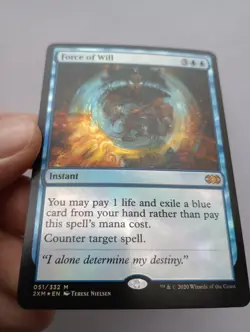 MTG - 1x Force of Will - Foil - Double Masters - NM - Image 3