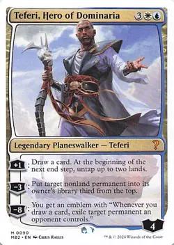 Mystery Booster 2 #90 Teferi, Hero of Dominaria (White Border) - Image 1