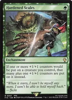 Commander: FINAL FANTASY #307 Hardened Scales - Image 1