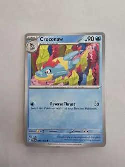 Croconaw - 40/162 - Common Regular - Pokemon Temporal Forces - NM - Image 1