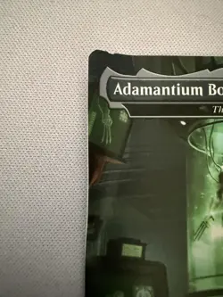 Secret Lair Drop Series #1741 Adamantium Bonding Tank Damaged Creased Corner - Image 2