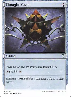 Mystery Booster 2 #100 Thought Vessel (White Border) - Image 1