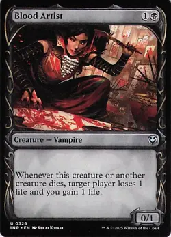 Innistrad Remastered #326 Blood Artist (Showcase) - Image 1