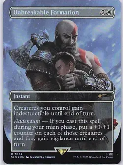 MTG: God of War Secret Lair #7052 Unbreakable Formation - Image 1