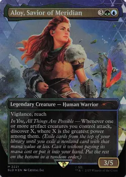 Secret Lair Drop Series #2221 Aloy, Savior of Meridian - Image 1