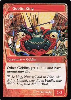 Classic Sixth Edition #185 Goblin King - Image 1