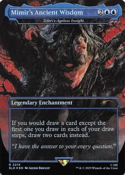 Secret Lair Drop Series Secret Lair Drop Series # 2214 Mimir's Ancient Wisdom - Image 1