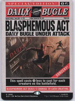Secret Lair Drop Series #1998 Blasphemous Act (1998) - Image 1