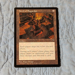 MTG Anvil of Bogardan Visions Regular Rare Artifact English 1997 - Image 1