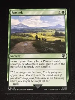MTG Commander: LOTR Farseek 0244 - Image 1