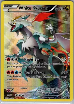 White Kyurem (Full Art Promo) XY81 XY Promos - Pokemon Card - NM - Image 1