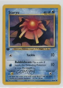 Staryu 1st Ed. Pokemon Neo Revelation #56 2001 - Image 1