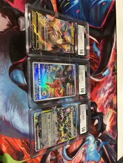 Pokemon 3 GEM MINT 10 slabs Pokemon Japanese - Image 1