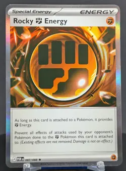 Pokemon Rocky Fighting Energy #087/088 English POR Perfect Order Holo Rare - Image 1