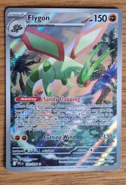 Pokemon TCG Flygon 101/94 Phantasmal Flames Illustration Rare Near Mint - Image 1