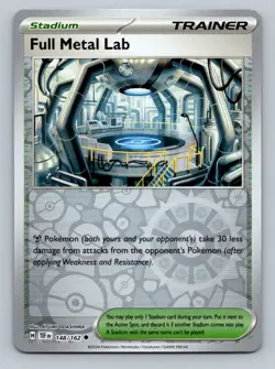 Pokemon Full Metal Lab SV05: Temporal Forces 148/162 Near Mint NM Reverse Holo - Image 1