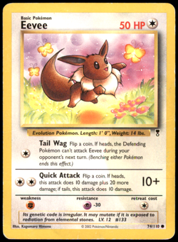 Eevee 074/110 Legendary Collection HP Pokemon TCG - Image 1