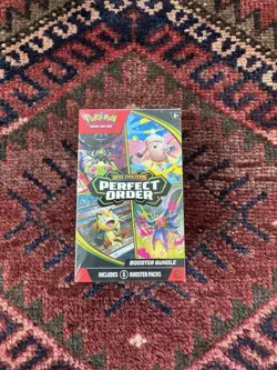 SEALED Pokemon TCG Mega Evolution: Perfect Order Booster Bundle Box - 6 Packs - Image 2
