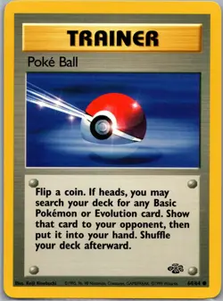 Pokemon TCG - Poke Ball Common Jungle 64/64 NM - Image 1