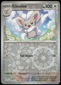 Cinccino 126/159 SV09: Journey Together Reverse Holofoil NM Pokemon TCG - Image 1