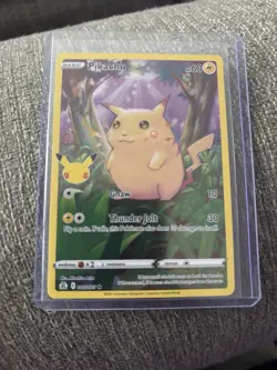 Pokemon TCG Pikachu 005/025 Celebrations Promo Holo - Image 1