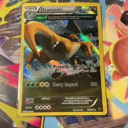 The Pokemon Company Dragonite 52/108 Roaring Skies Holo Rare ENG HP160 2015 Δ - Image 1