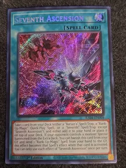 Yu-Gi-Oh! Seventh Ascension RA04-EN098 Secret Rare 1st Ed. - Image 1