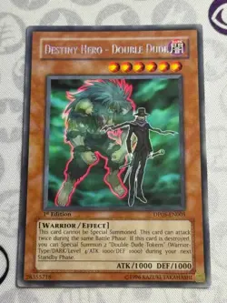 Destiny Hero - Double Dude - DP05-EN005 - Rare (NM) - Yugioh - Image 1
