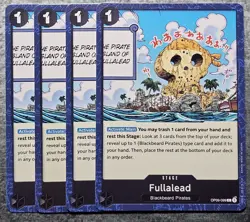 x4 Emperors in the New World One Piece Fullalead OP09-099 Common Card Playset - Image 1