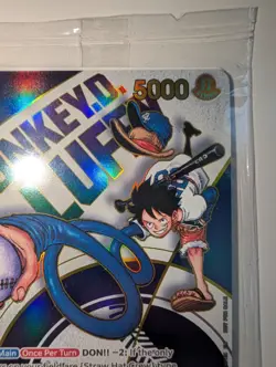 Sealed Monkey D. Luffy Dodgers X One Piece Night Promotion Card #EB02-010 - Image 4