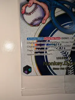 Sealed Monkey D. Luffy Dodgers X One Piece Night Promotion Card #EB02-010 - Image 5