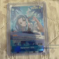 NM Nefeltari Vivi EB03-024 (SR) Alt Art One Piece TCG Heroines Edition - Image 1