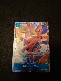 ONE PIECE: Nefeltari Vivi EB04-025 - SR ALT ART NM (ENGLISH) - Image 3