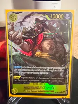 Bandai Marshall D Teach OP16 - 119 ALT Secret Rare - ONE PIECE TCG - Image 1