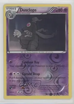 Dusclops Reverse Foil Pokemon XY Flashfire #39 - Image 1