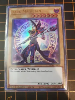 Dark Magician DUPO-EN101 Ultra Rare YuGiOh! TCG NM With Top Loader - Image 1