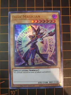 Dark Magician DUPO-EN101 Ultra Rare YuGiOh! TCG NM With Top Loader - Image 3
