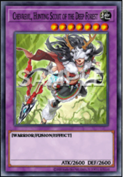 Yugioh! Chevreuil, Hunting Scout of the Deep Forest DOOD-EN085 COMMON PREORDER - Image 1