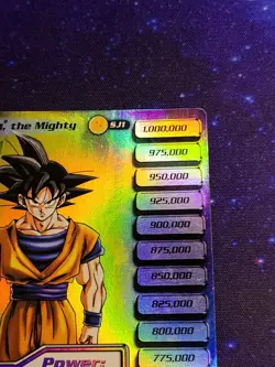 Dragon Ball Z Goku The Mighty Holo Promo Shonen Jump SJ1 DBZ CCG Promo Card Foil - Image 4