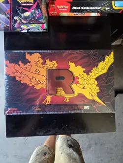 Pokemon TCG Team Rocket's Moltres EX Ultra Premium Collection (UPC) - NEW SEALED - Image 1